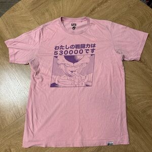 Dragon Ball Z Frieza Power Level Pink T-Shirt